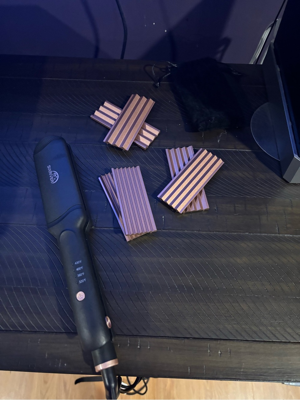 Hair Straightener Flat Iron with changeable plates